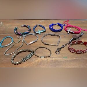 Lot of bracelets various colors